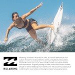 Billabong Plus Size Swim Shorts - (XL-4X) Quick Dry Beach Swim Board Shorts for Women Black