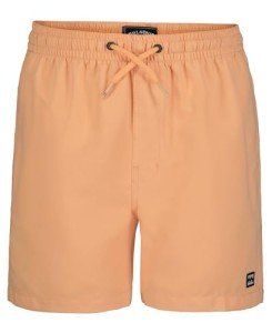 Billabong Boys' Layback 4-Way Stretch Swim Trunks with UPF 50+ Sun Protection, Quick Dry Bathing Suit, Peach All Day