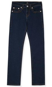 True Religion Boys Jeans Kids Stretch Denim Jeans for Boys Deep Blue