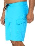 Quiksilver Men's Standard Manic 22 Inch Length Cargo Pocket Boardshort Swim Trunk, Hawaiian Ocean, 40