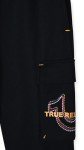True Religion Boys Sweatshirts and Sweatpants for Kids 2 Piece Clothing Set Fleece Hoodie and Jogger Pants (US, Numeric, 12, Regular, Black)