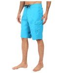 Quiksilver Men's Standard Manic 22 Inch Length Cargo Pocket Boardshort Swim Trunk, Hawaiian Ocean, 40