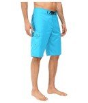 Quiksilver Men's Standard Manic 22 Inch Length Cargo Pocket Boardshort Swim Trunk, Hawaiian Ocean, 40