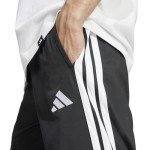 adidas Men's Black 3-Stripes Track Pants