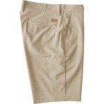 Billabong Men's Crossfire Slub Hybrid Short, Light Khaki