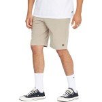 Billabong Men's Crossfire Slub Hybrid Short, Light Khaki