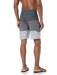 Quiksilver mens Everyday 21 Swim Trunk Bathing Suit Board Shorts, Tarmac Stripe, 36 US