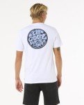 Rip Curl Men's Wettie Passage Icon T-Shirt, White 251