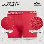 Quiksilver Boys Underwear 4 Pack Boxer Briefs for Boys 6-18 Durable Stretch Breathable Moisture Wicking