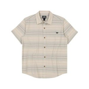 Billabong Boys' Short Sleeve Woven Button-Down Shirt, Desert Sand