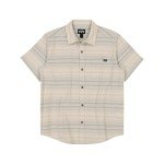 Billabong Boys' Short Sleeve Woven Button-Down Shirt, Desert Sand