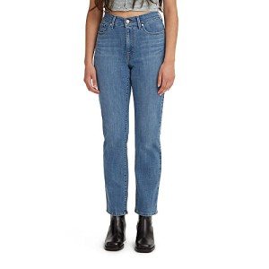 Levi's Women's Classic Straight Jeans (Standard and Plus), (New) Lapis Speed, 28 Regular