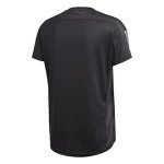 adidas Men's Own The Run Tee, Black, Medium