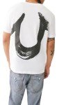 True Religion Men's Relaxed OVERT Painted TEE, Optic White