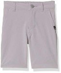 Quiksilver Boys' Little Union Amphibian Water Friendly 4 Way Stretch Hybrid Chino Short, Sleet, 5