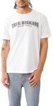 True Religion Men's Relaxed OVERT Painted TEE, Optic White