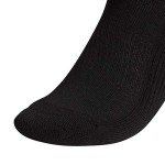 adidas Women's Athletic Cushioned Crew Socks with Arch Support, 6-Pack, Durable, Moisture-Wicking, Black/Aluminum 2, Medium