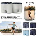 True Religion Boys Underwear 5 Pack Boxer Briefs for Boys 6-18 Durable Stretch Breathable Moisture Wicking