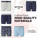 True Religion Boys Underwear 5 Pack Boxer Briefs for Boys 6-18 Durable Stretch Breathable Moisture Wicking