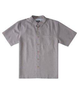 Quiksilver mens Centinela 4 Woven Button Down Shirt, Flint Gray Centinella, Medium US