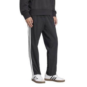 adidas 3-Stripes Open Hem Stanford Pants - Black/White
