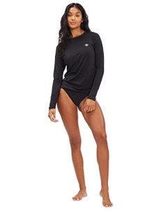 Billabong womens Classic Long Sleeve Rashguard, Black, X-Small US