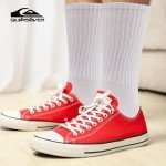 Quiksilver Mens Socks 8 Pairs Crew Socks for Men Premium Athletic Shoe Size 8-12