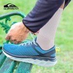 Quiksilver Mens Socks 8 Pairs Crew Socks for Men Premium Athletic Shoe Size 8-12