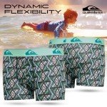 Quiksilver Boys Underwear 4 Pack Boxer Briefs for Boys 6-18 Durable Stretch Breathable Moisture Wicking