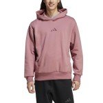 Adidas Men's All-Season Fleece Hoodie - Crimson