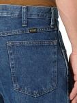 Rustler mens Classic Relaxed Fit Jeans, Dark Stonewash, 32W x 30L US
