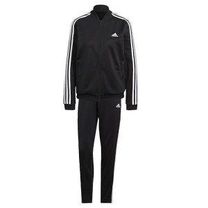 Adidas Women's Black/White 3-Stripes Track Suit