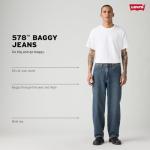 Levi's Men's 578 Baggy Fit Jean, (New) New Blue Moon