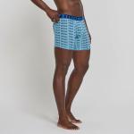 True Religion Mens Underwear Stretch Modal Boxer Briefs for Men Pack of 4 Blue/Grey