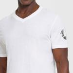 True Religion Men's V-Neck Undershirt 4 Pack
