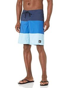 Quiksilver Men's Everyday 21" Swim Shorts - Blue Stripe