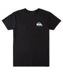 Quiksilver Men's Black Logo Short Sleeve Tee