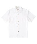 Quiksilver Tahiti Palms Button Down Shirt - White