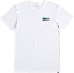 Quiksilver Men’s White Line Up Tee Shirt