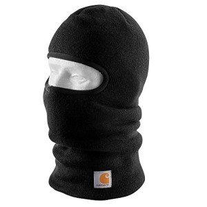 Carhartt Black Insulated Knit Face Mask Hat