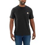 Carhartt Men's Black Relaxed Fit Pocket T-Shirt