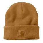 Carhartt Tonal Patch Beanie in Brown
