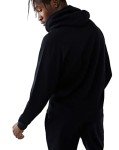 True Religion Black Metallic Buddha Fleece Hoodie