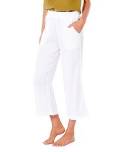 Rip Curl Women's White Surf Beach Pants