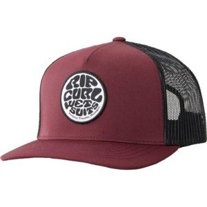 Maroon Rip Curl Icons Snapback Trucker Hat