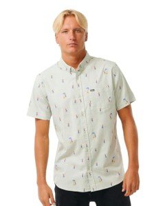 Rip Curl Mint Casual Button Down Shirt