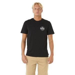Rip Curl Black Staple Short Sleeve T-Shirt