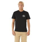 Rip Curl Black Staple Short Sleeve T-Shirt