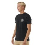 Rip Curl Black Staple Short Sleeve T-Shirt