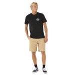 Rip Curl Black Staple Short Sleeve T-Shirt